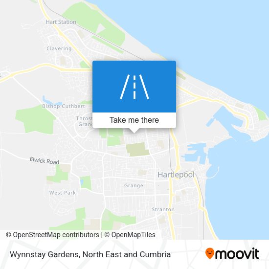 Wynnstay Gardens map