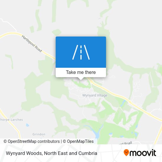 Wynyard Woods map