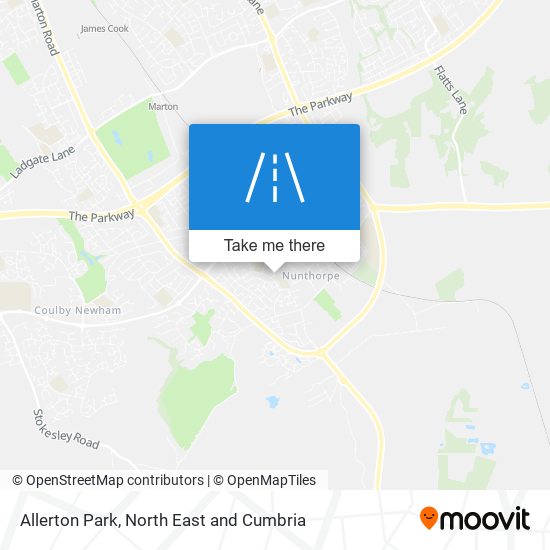 Allerton Park map
