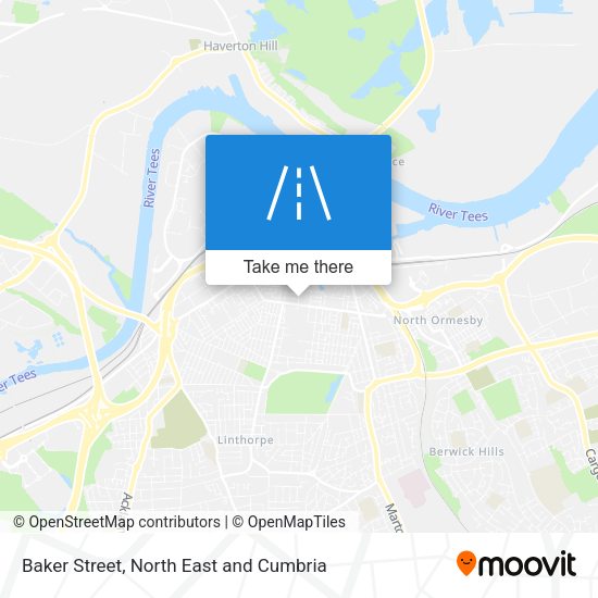 Baker Street map