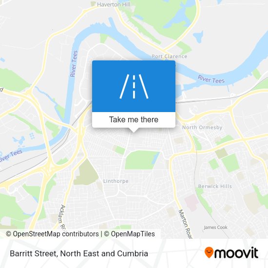 Barritt Street map