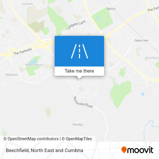 Beechfield map