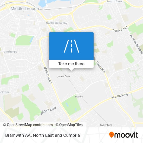 Bramwith Av. map