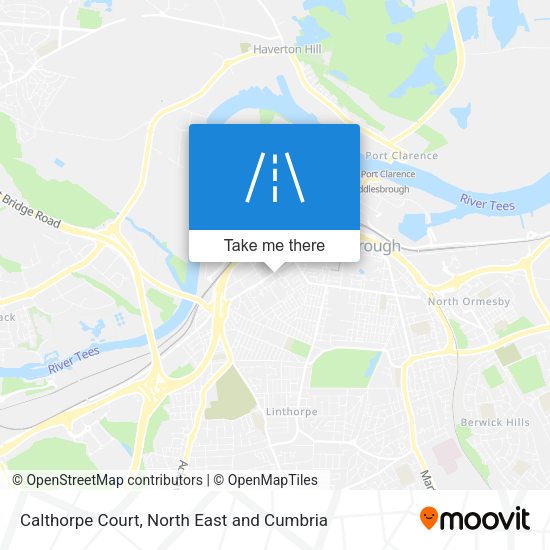Calthorpe Court map