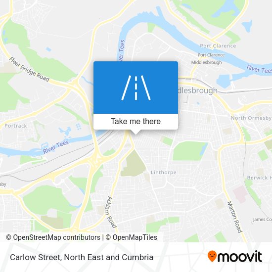Carlow Street map