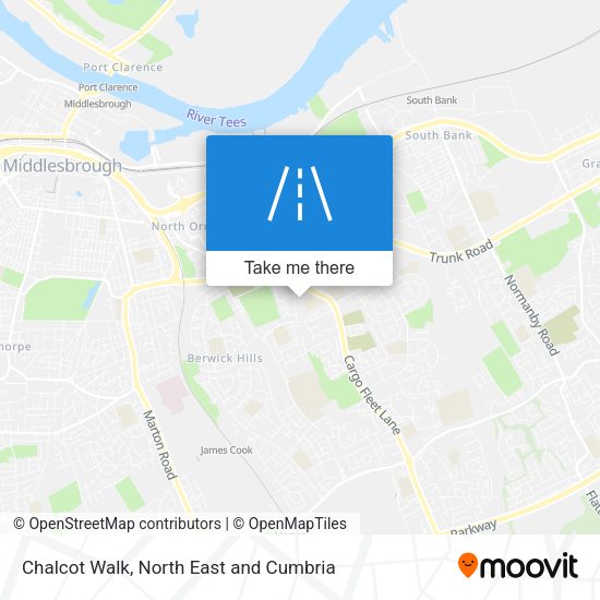 Chalcot Walk map