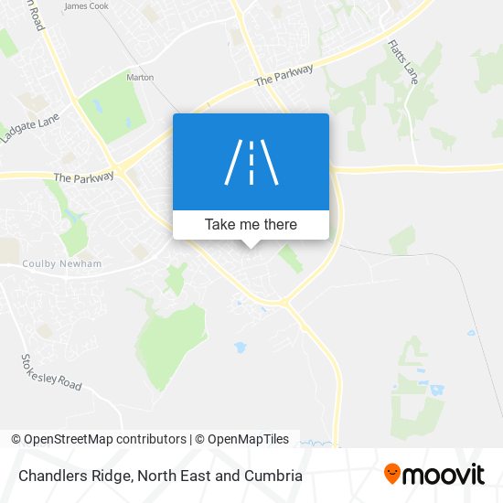 Chandlers Ridge map