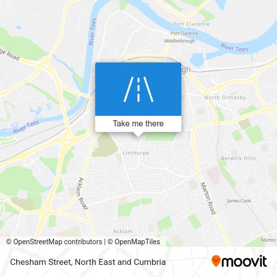 Chesham Street map
