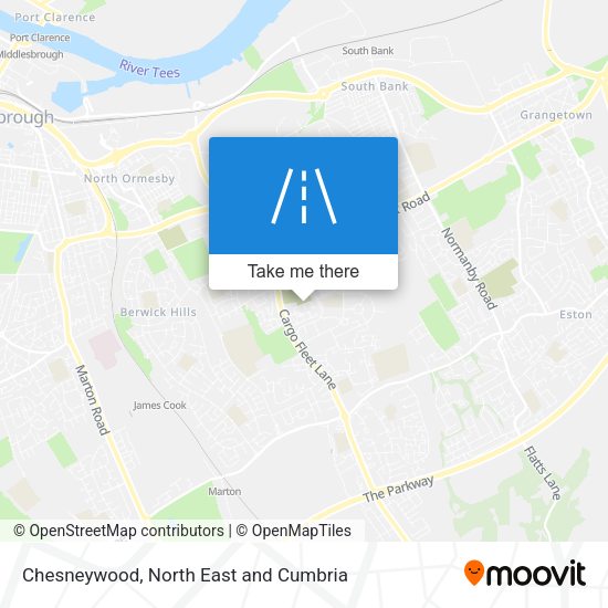 Chesneywood map