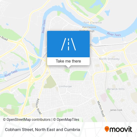 Cobham Street map