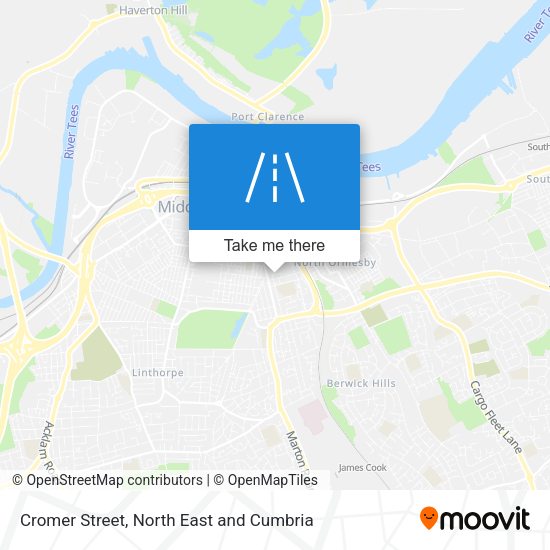 Cromer Street map
