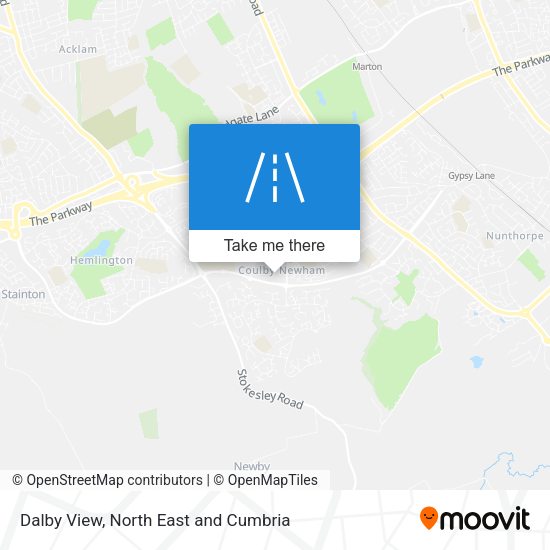 Dalby View map