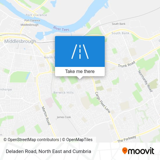 Deladen Road map