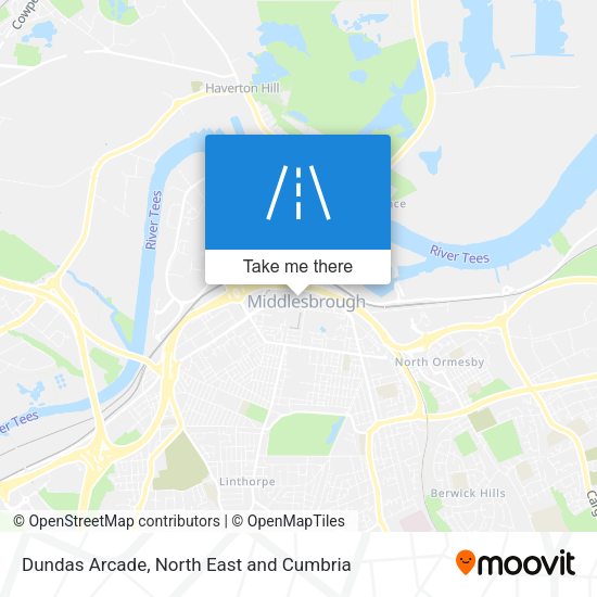 Dundas Arcade map