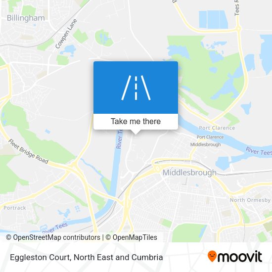 Eggleston Court map