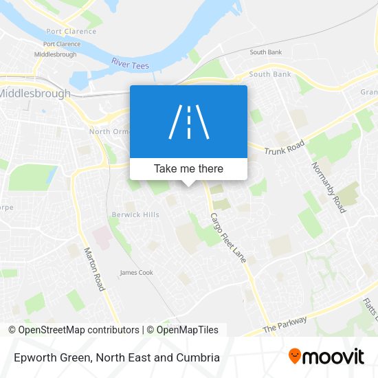 Epworth Green map
