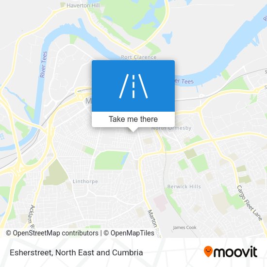 Esherstreet map