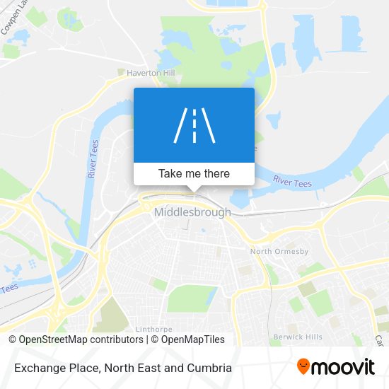 Exchange Place map