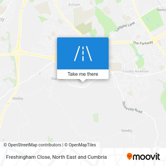 Freshingham Close map