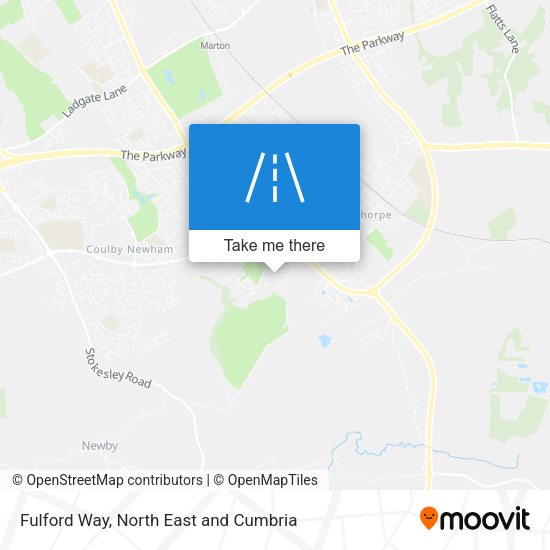 Fulford Way map