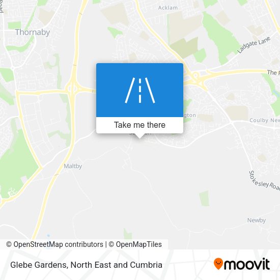 Glebe Gardens map