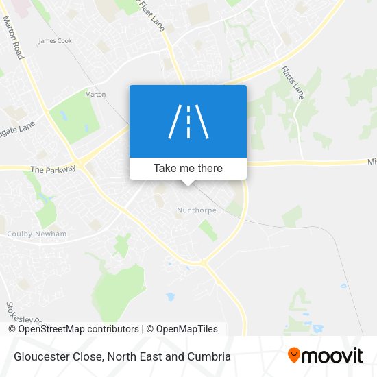Gloucester Close map
