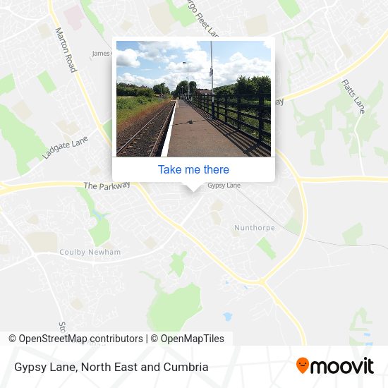 Gypsy Lane map