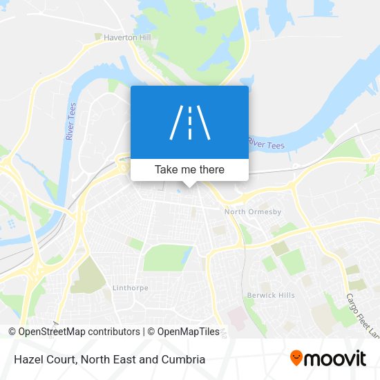 Hazel Court map