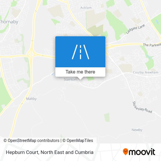 Hepburn Court map