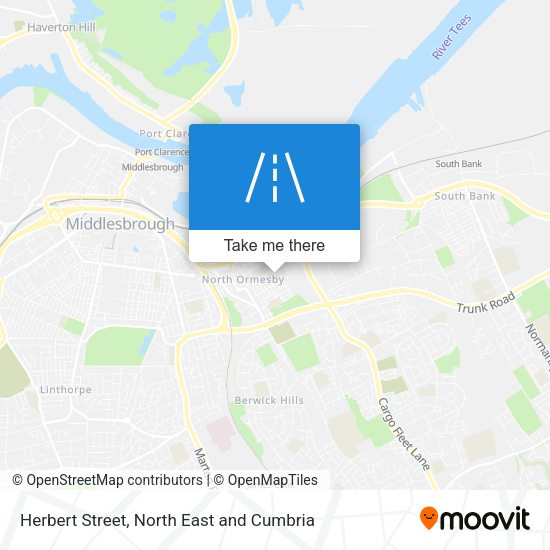 Herbert Street map