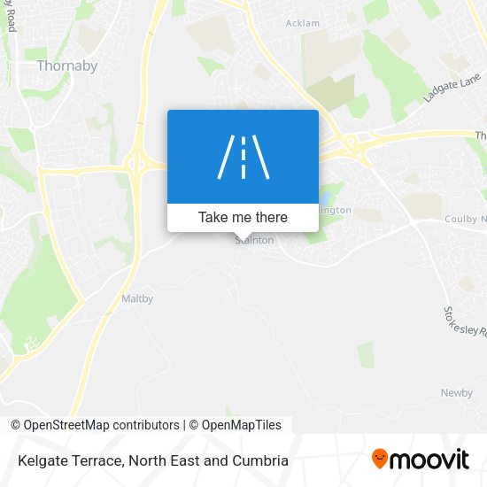 Kelgate Terrace map