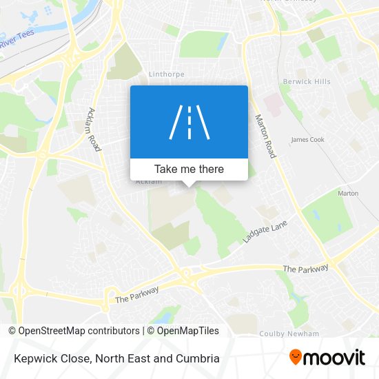 Kepwick Close map