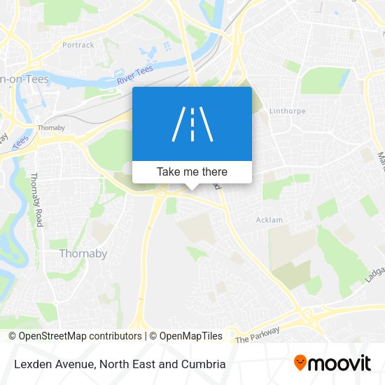 Lexden Avenue map