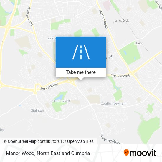 Manor Wood map