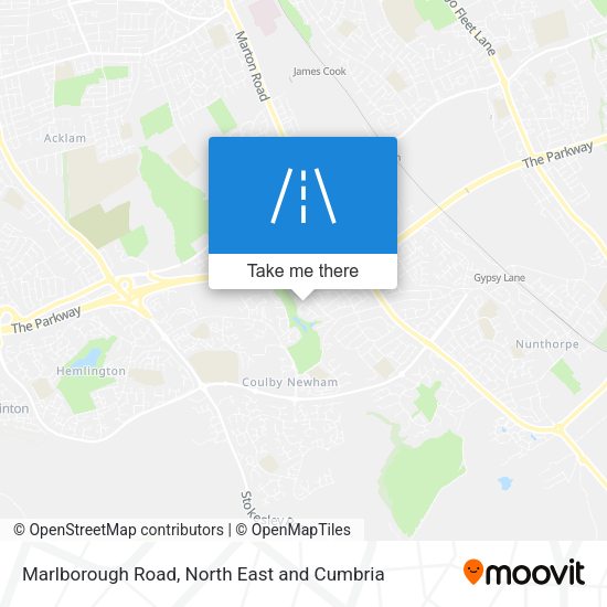 Marlborough Road map