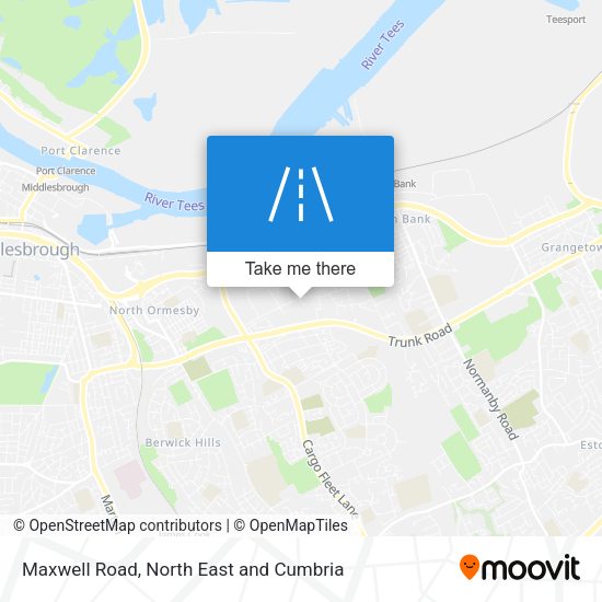 Maxwell Road map