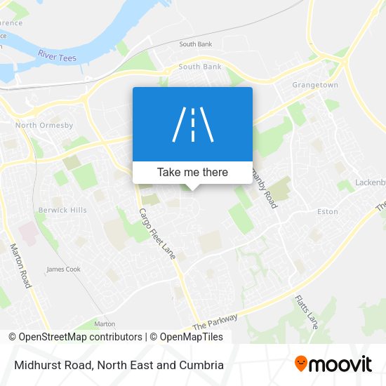 Midhurst Road map