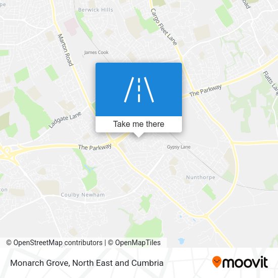 Monarch Grove map