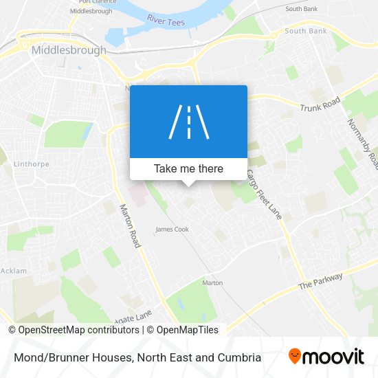 Mond/Brunner Houses map
