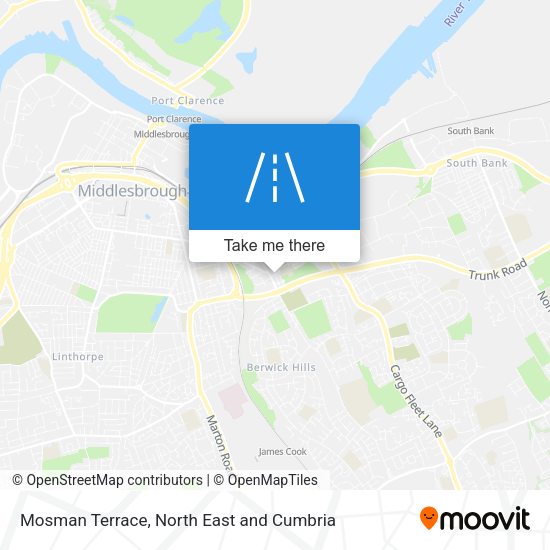 Mosman Terrace map
