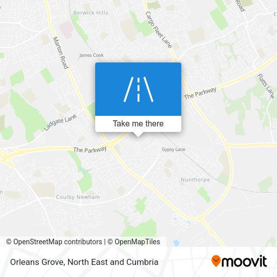 Orleans Grove map