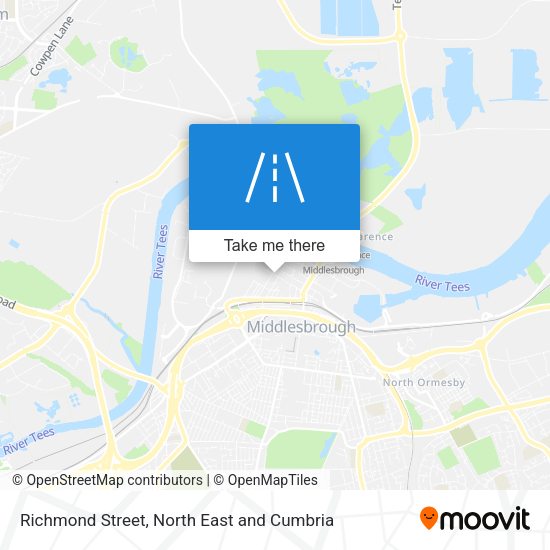 Richmond Street map