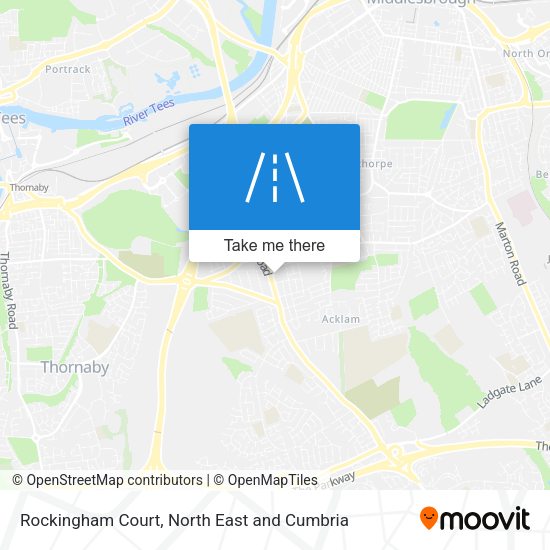 Rockingham Court map