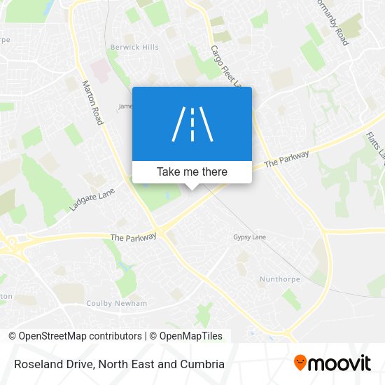 Roseland Drive map