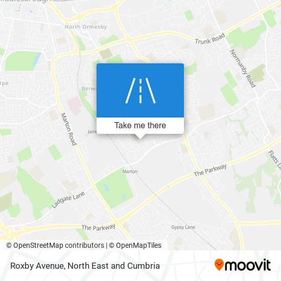 Roxby Avenue map