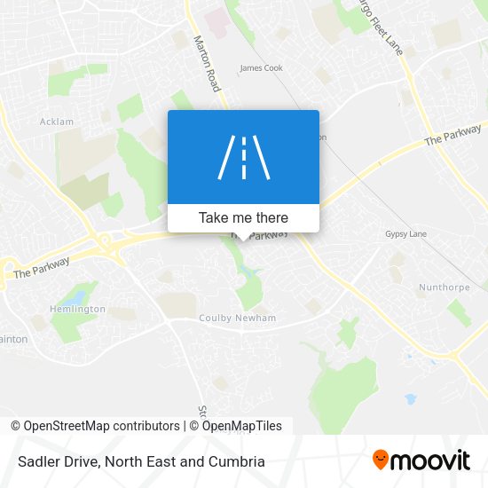 Sadler Drive map