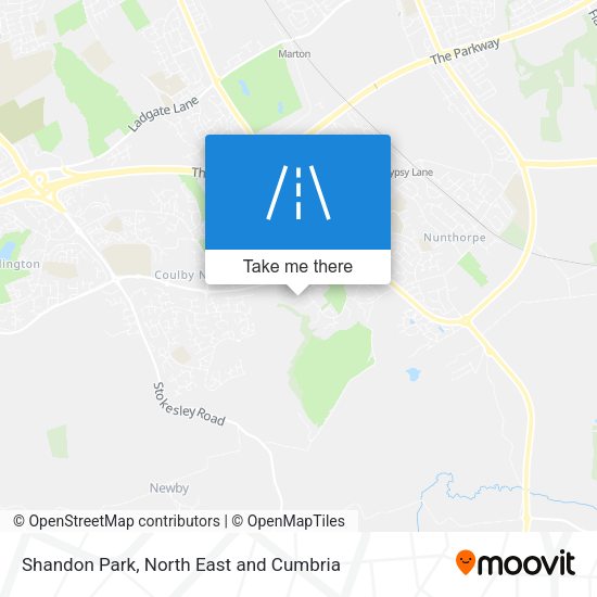 Shandon Park map
