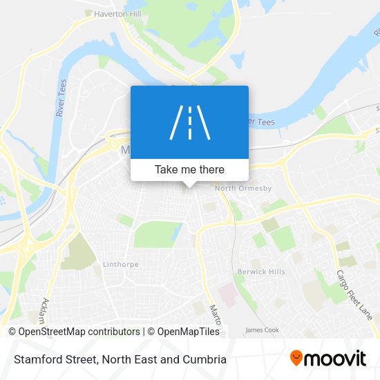 Stamford Street map
