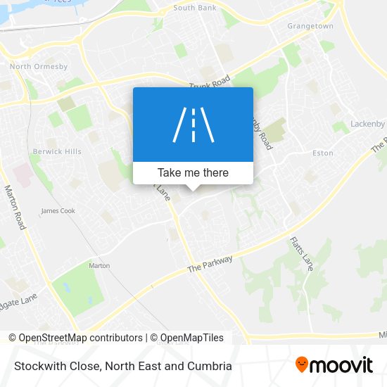Stockwith Close map