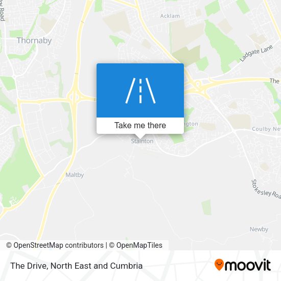 The Drive map